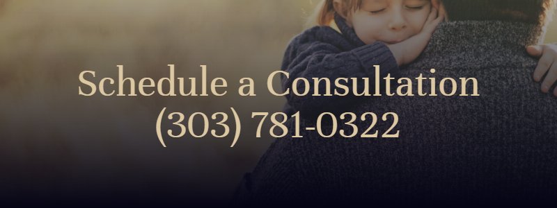 A parent and child seeking the assistance of an attorney for child custody in Denver.
